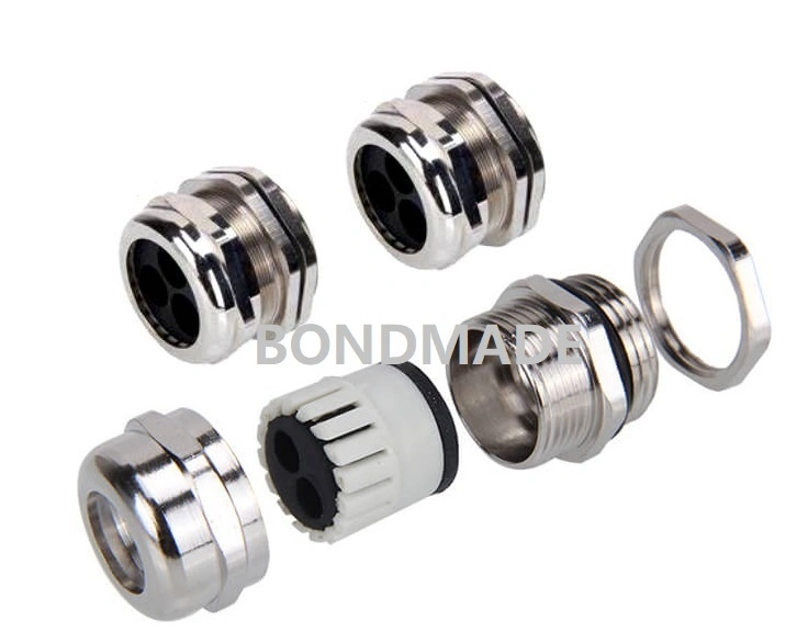 Electric Electrical Equipment Multi-Hole Cable Gland Connector Socket Rubber Sealing Insert