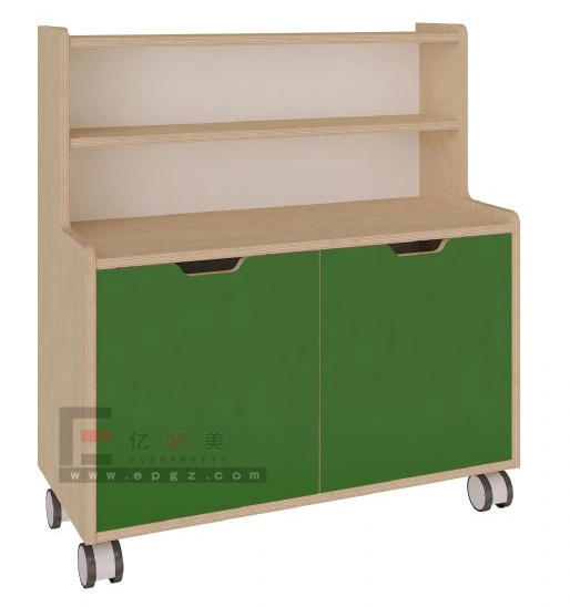 Wooden Kindergarten Kids Toys Storage Cabinet for Nursery School