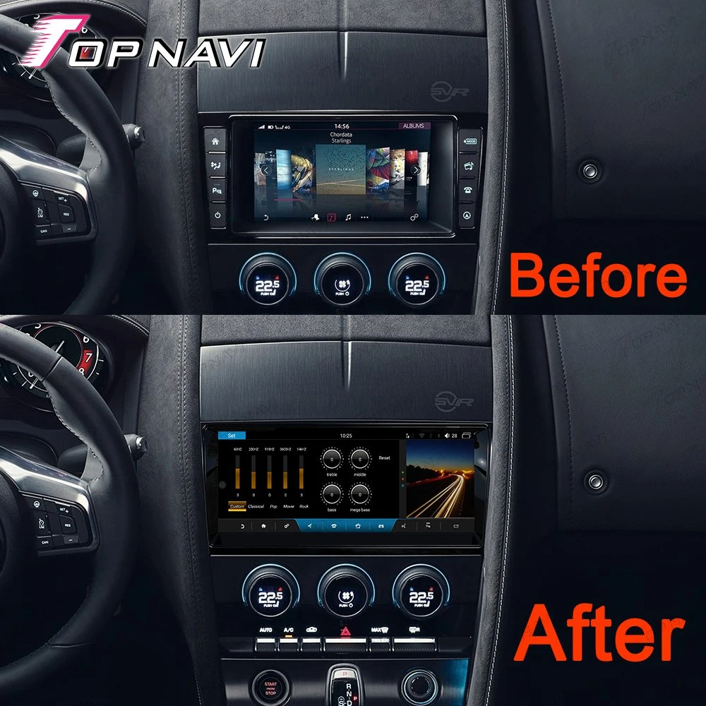 10,25" Android für Jaguar F-Type 2015-2018 Autoradio GPS Multimedia Player Carplay