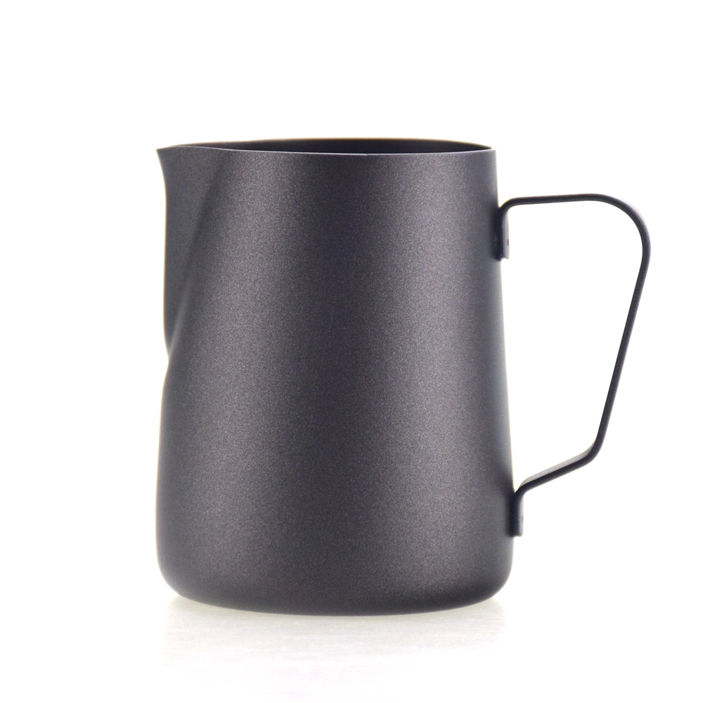 Taza de café negro de la lanzadora de leche 304 Verter Cafetera