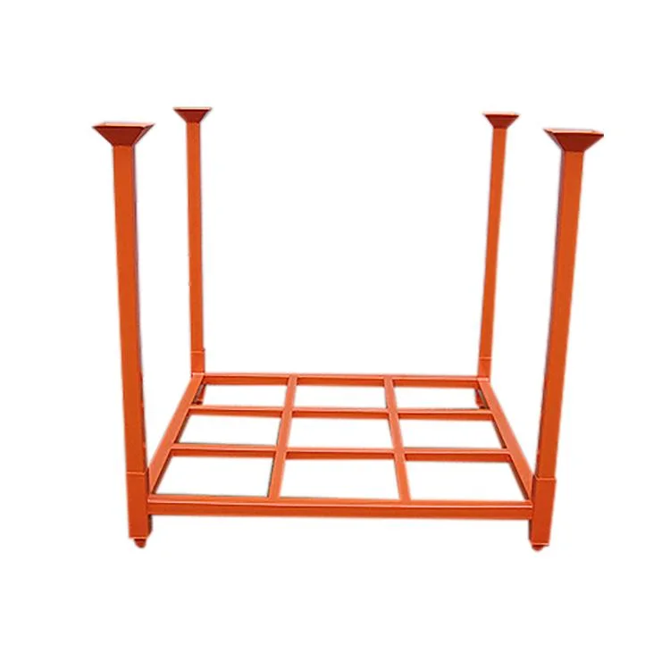 OEM Customized Foldable Durable Industrial Warehouse Storage Transportation Storage Steel Tire Pallet Rack