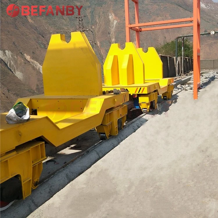 Foundry Plant Heavy Load Ladle Handling Cart for Transfer Cargo