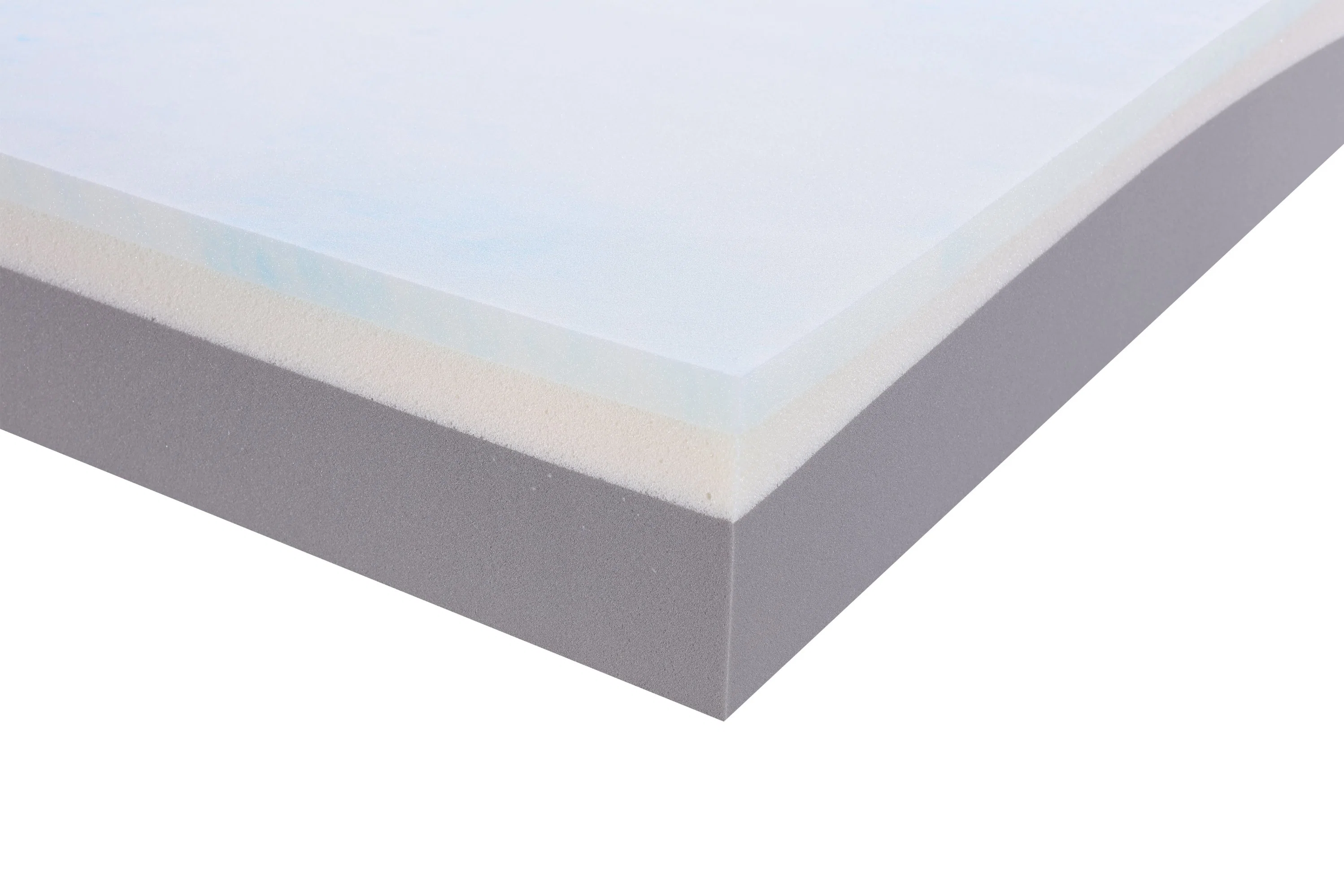 Antibacterial Insect-Resistant Ice Silk Fabric Cool Feeling Protector Zipper Removeable Washable Fabric Cover Soft Visco Latex Memory Foam Mattress Foldup Roll