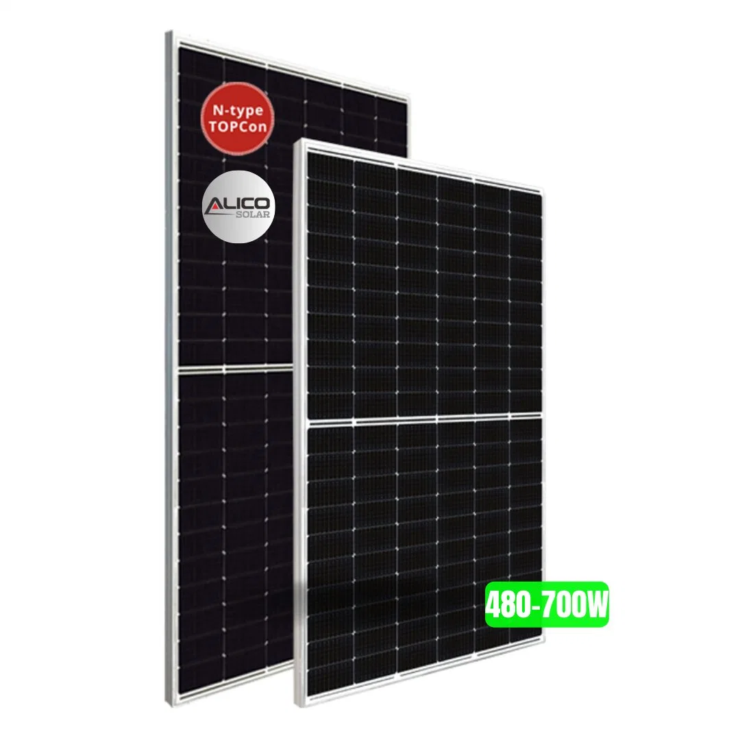 Meilleur prix 480W 530W 540W 550W demi-cellule mono ou poly panneau solaire Sun pour système d'énergie solaire PV