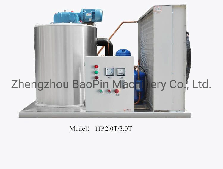 Industrial Customized 3ton Ice Making Machine Flake Ice Machine Ice Maker for Seafood