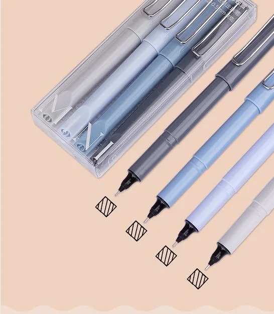 Stationery Pen Wholesale/Supplier Snowhite Mini Pens Pocket Pen Mini Size, Big Volume, Blue Color, Fine Tip 0.5mm, Blue Ink