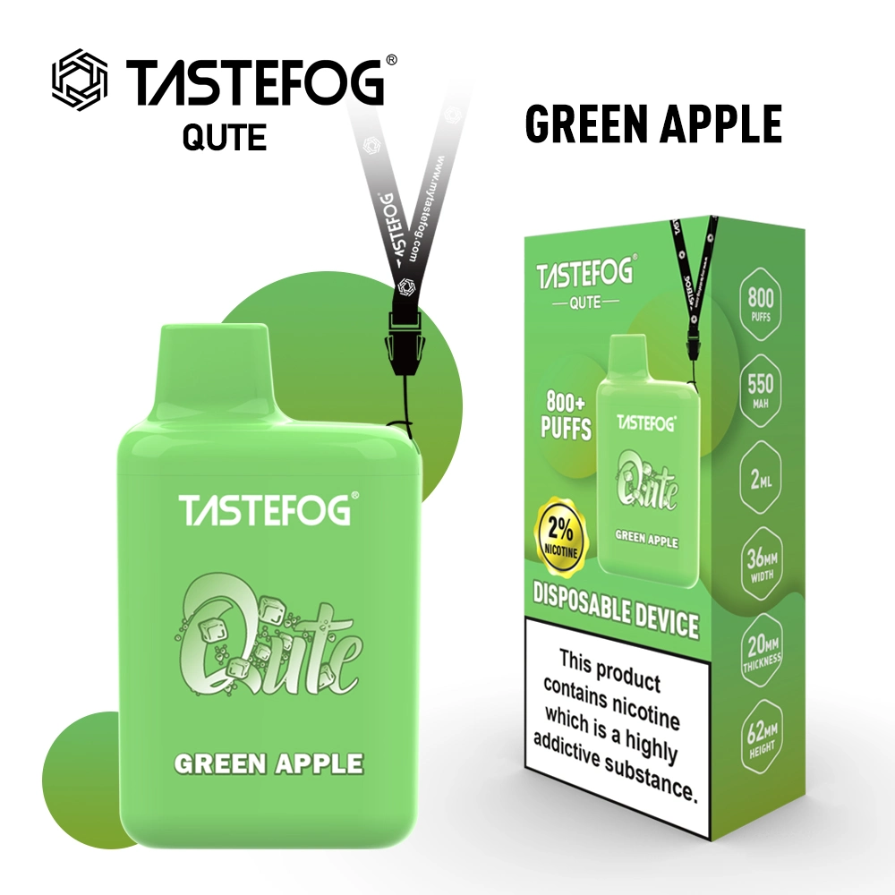 Tastefog Qute Electronic Cigarette Disposable/Chargeable 800puffs Wholesale/Supplier I Vape