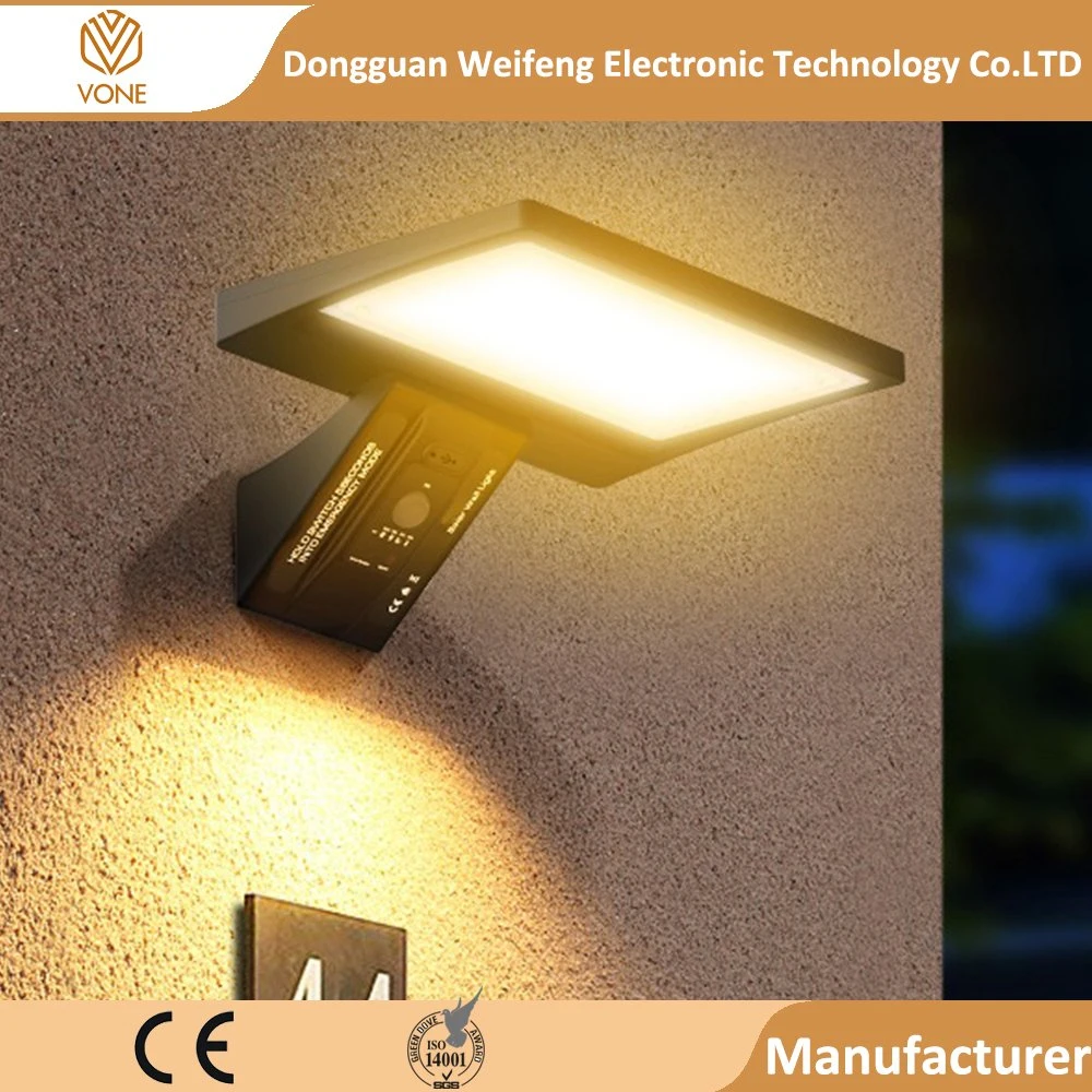 3W 5W 8W Energy Saving Waterproof Outdoor Solar LED Street Garden Light ABS Wireless IP65 8 Hours Lamp