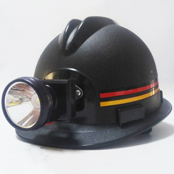 LED Light Hard Hat Wide Brim Arc Rated with Fans for Hats with Logo Fibreglass Flashlight ABS Safety Helmet