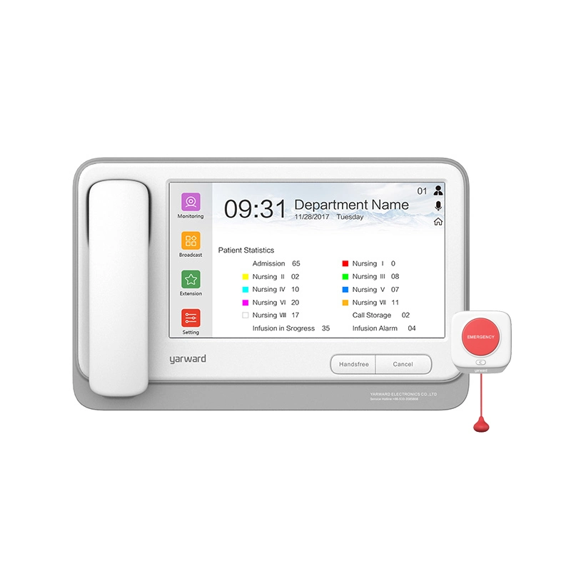 Nurse Call Paging System Wired Nurse Calling Cord System Paging System for Hospital Bed