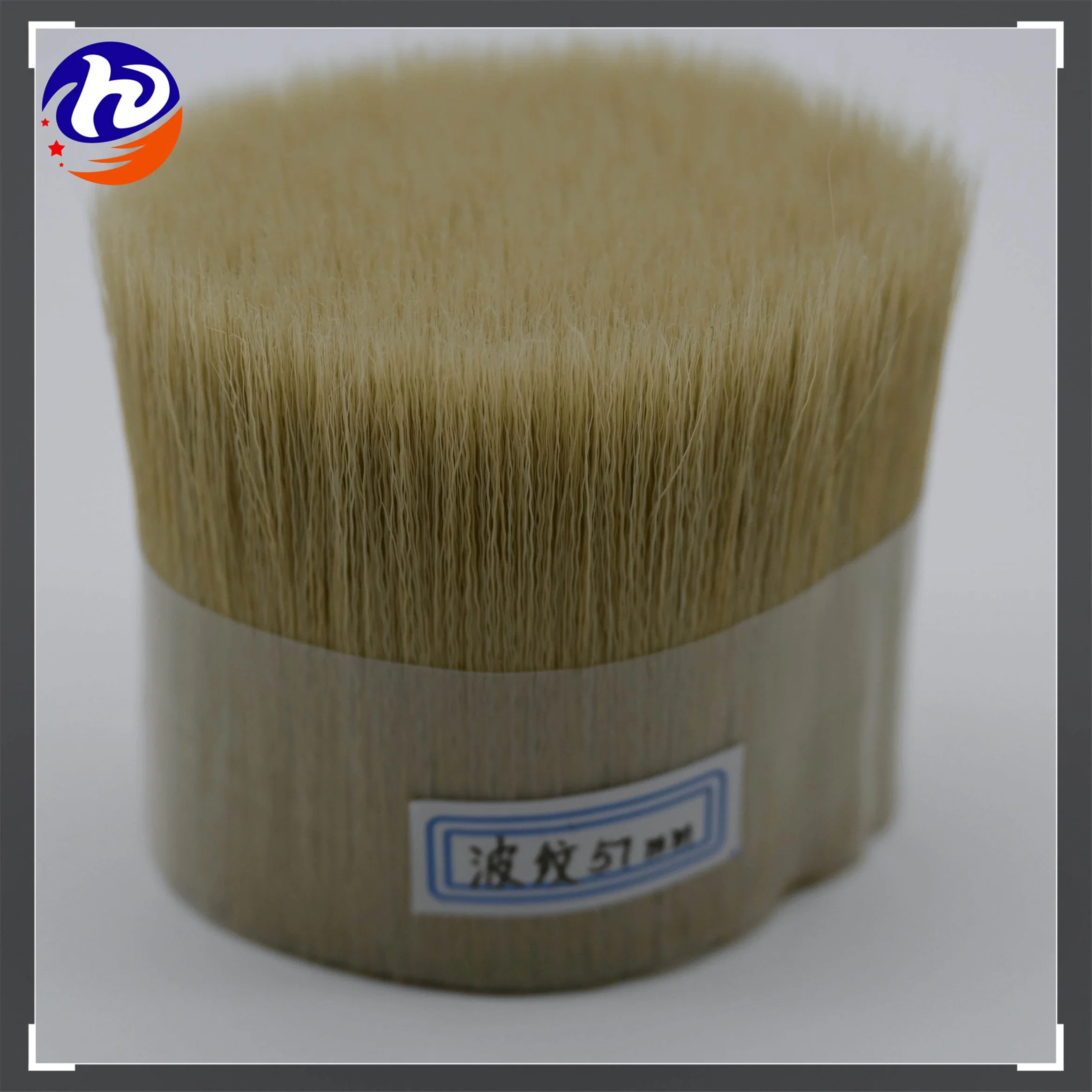 High quality/High cost performance  Double Boiled Nature Pig Bristles for Hair Brush Making