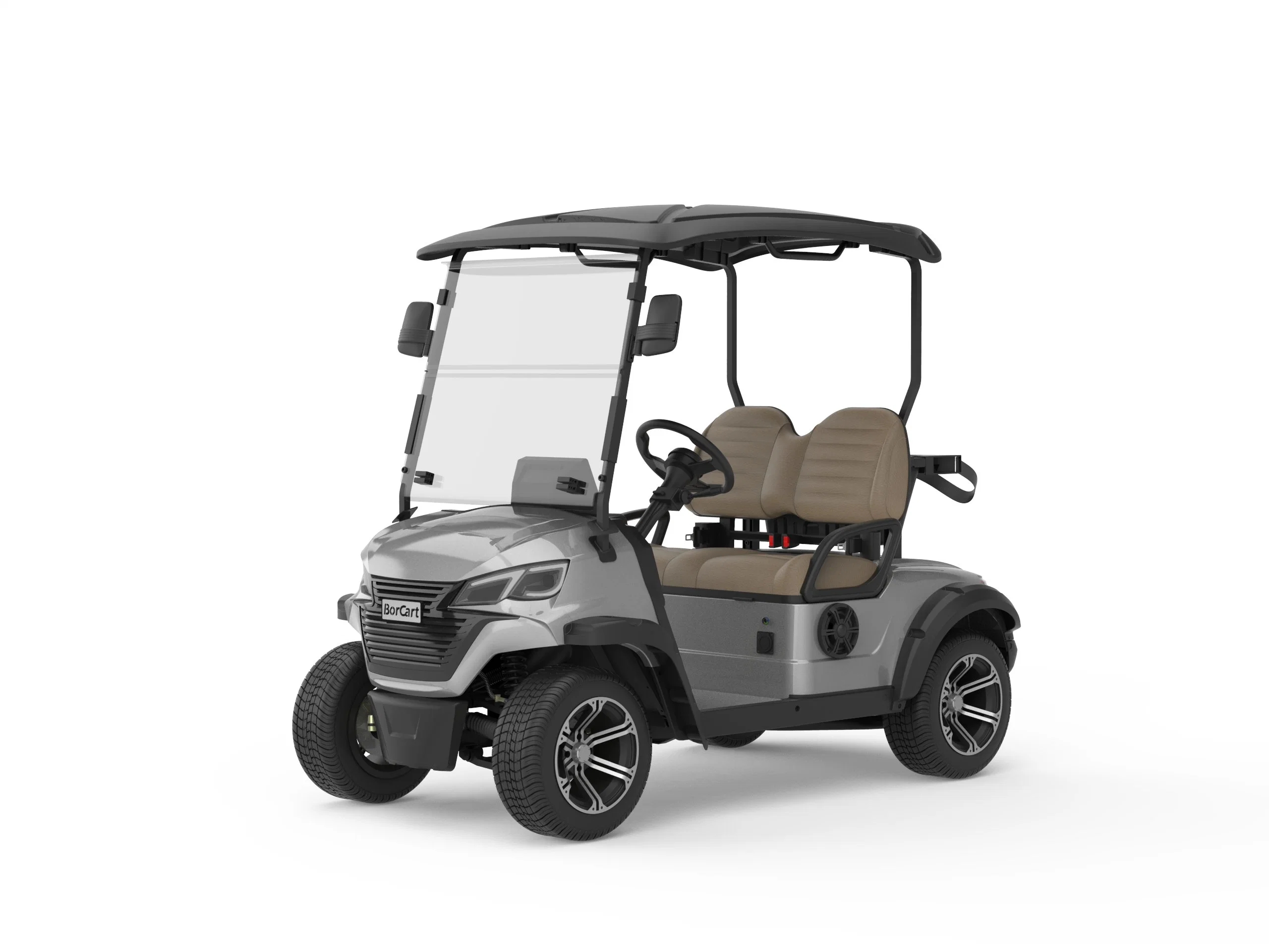 2 sièges levée électrique Chariot de golf Voiture de chasse avec de puissants 5kw ac Contrôleur de moteur de voiture de golf électrique