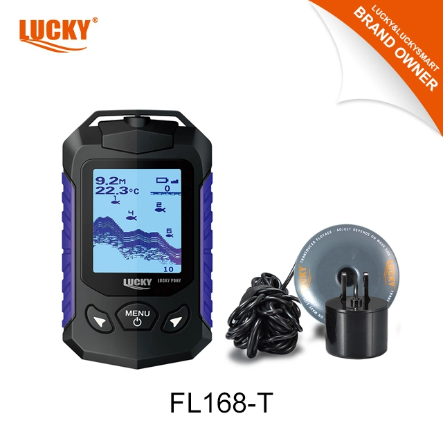 Lucky Fish Finder FL168-T 2.8inch DOT-Matrix Display with Type Wireless Sensor