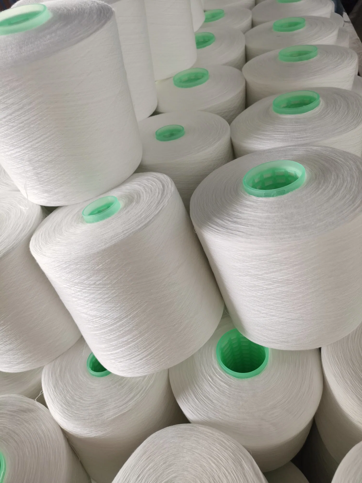 Poly Cotton Core Spun Yarn 45s/2 -- Oeko Available