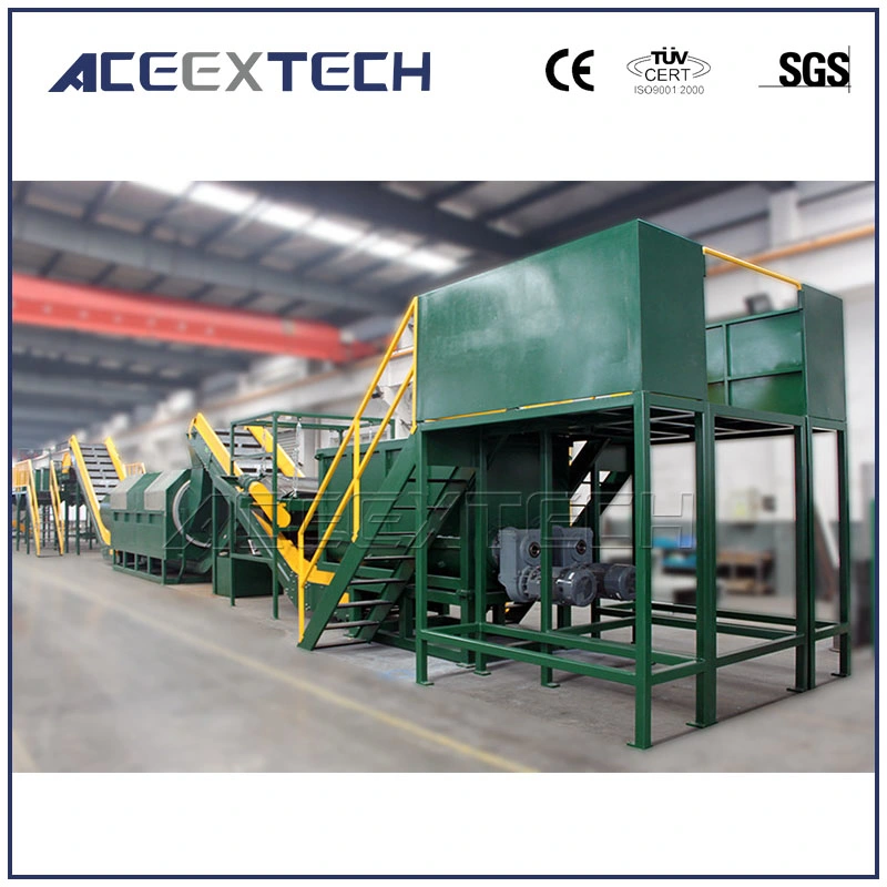 Cost of Pet Raw and Recycled Material Extruder Machine Plastic Recycling Machine Price