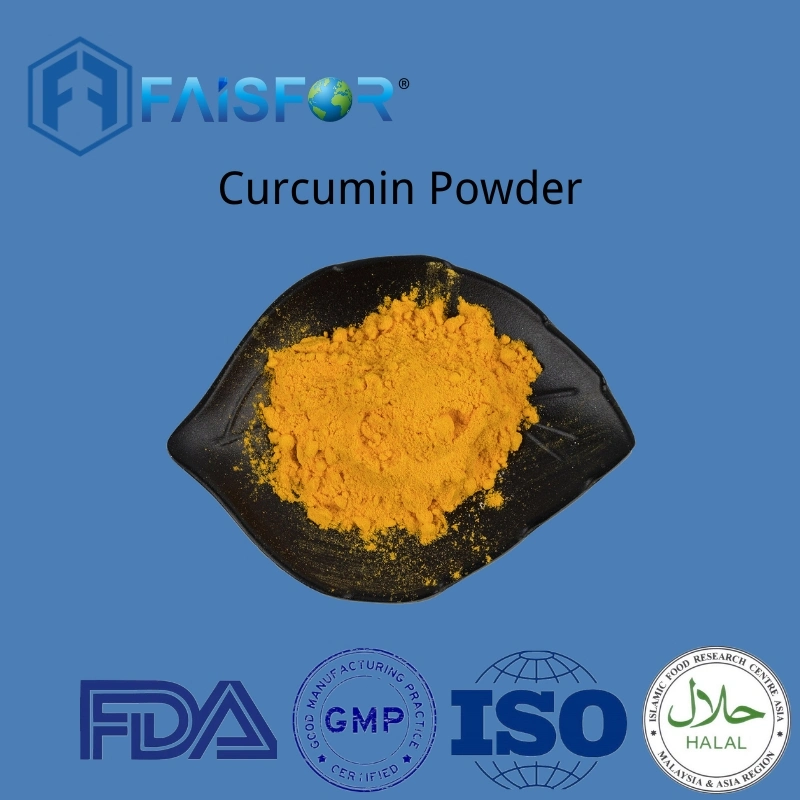 Manufacturer Supply Competitive Price Health Food Curcumin Powder