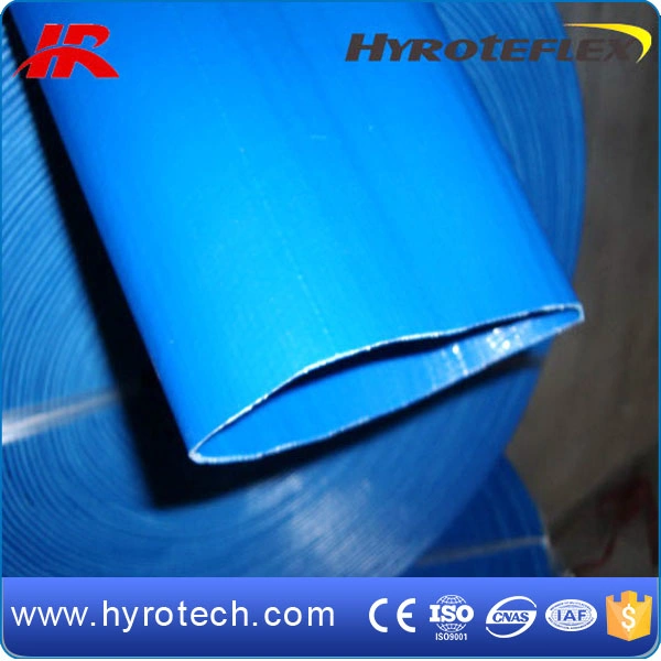 Blue PVC Layflat Hose for Agriculture