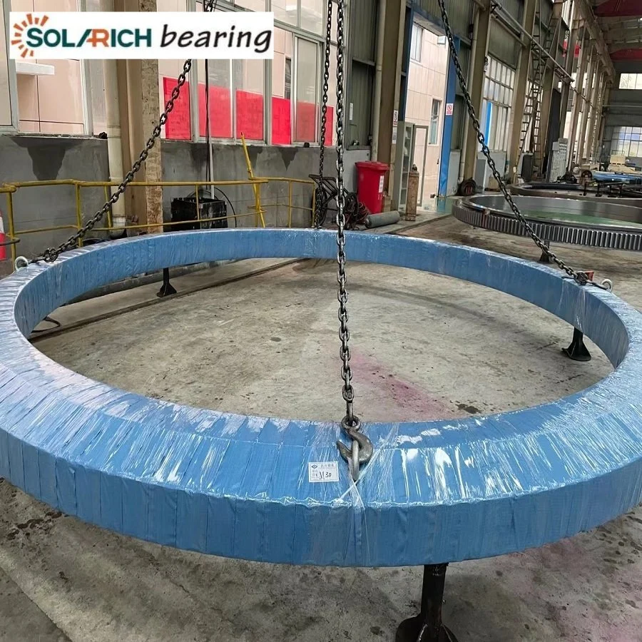 Solarich Bearing OEM High Precision Three Row Cylindrical Roller Rotary Slewing Bearing 132.50.4500