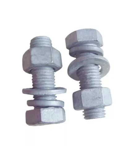 Made in China Hot DIP Galvanized Grade 8.8 Hex Head Bolts and Nuts Fasteners