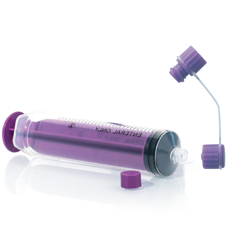 High quality/High cost performance  Medical Disposable Oral Enteral Syringe with Adapter Feeding Syringe