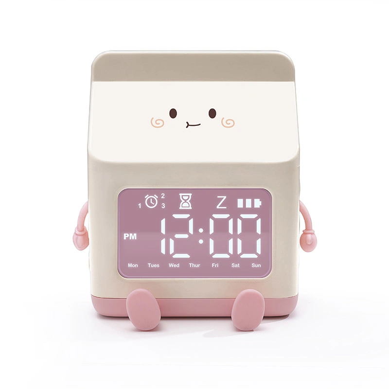 Reloj de alarma digital pequeño y simple OEM Reloj LED espejo Para proveedor de Amazon