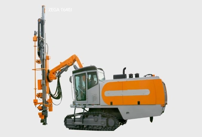 Gp-T640 Integrated Hydraulic Top Hammer Drill with Air Compressor on Board