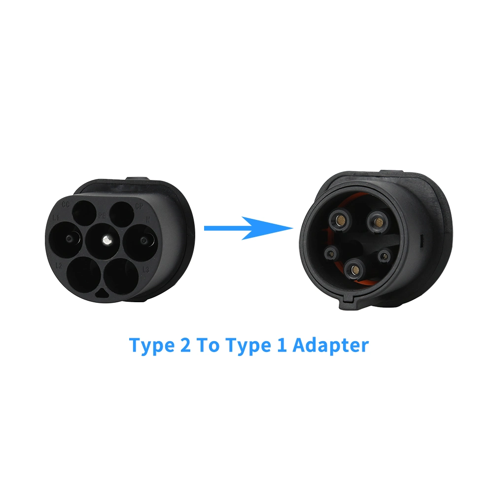 CE Approved Vehicle Charging Electric Car Adapter for Type2 Station