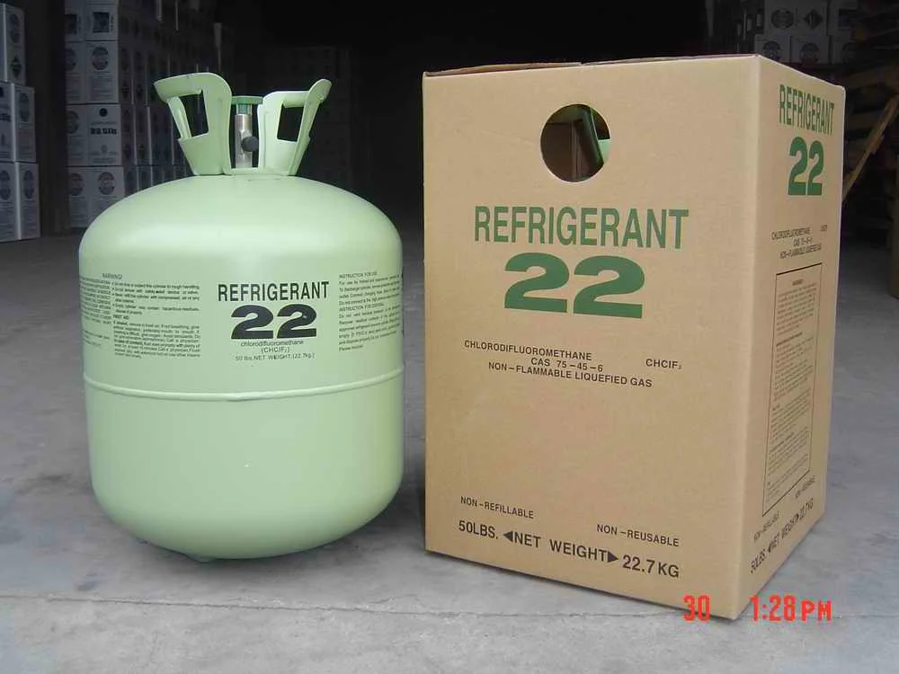 Auto Air Conditionning Refrigerant Gas Pure 100% R22