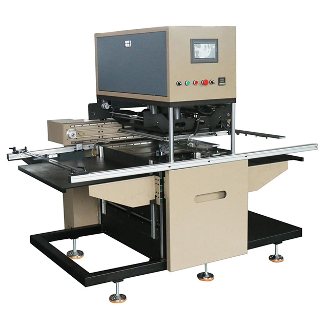 Máquina automática de Hot Stamping para cuero, cartón corrugado, papel y PVC