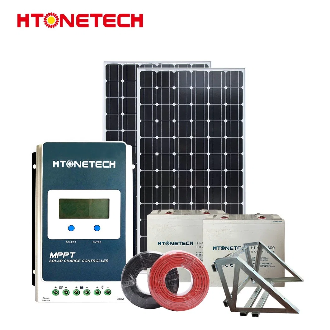 Htonetech Portable off Grid Home Solar Energy System Manufacturing China Система солнечной энергии 5000 Вт 45017 Вт 48В 200ah хранение энергии