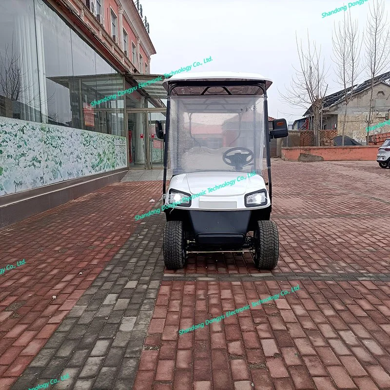 2023 Nueva fábrica de diseño Seat Sightseeing Bus Club Cart Electric Coche de caza de buggy de golf con