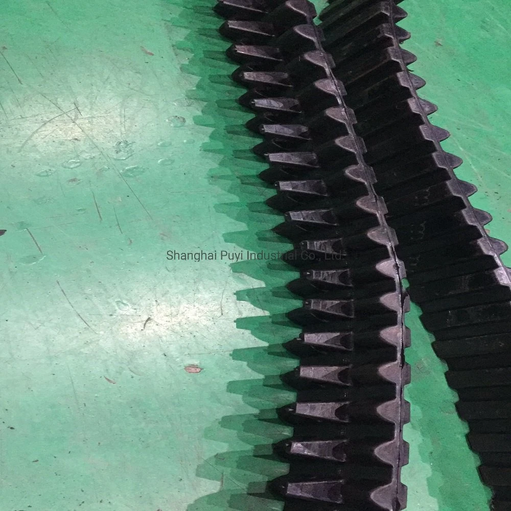 Hot New Products Small Rubber Track/Rubber Crawler 75*30*68