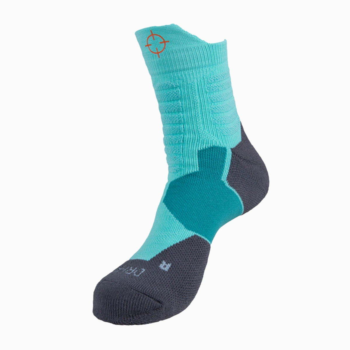 Meias, meias de desportos de tornozelo marca Rigorer várias cores Mens respiráveis com design de convergência