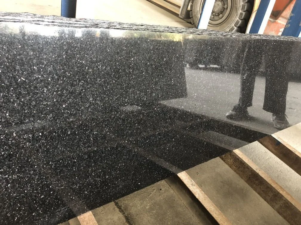 Black Galaxy Granite for Polished Tiles&Slabs&Countertop