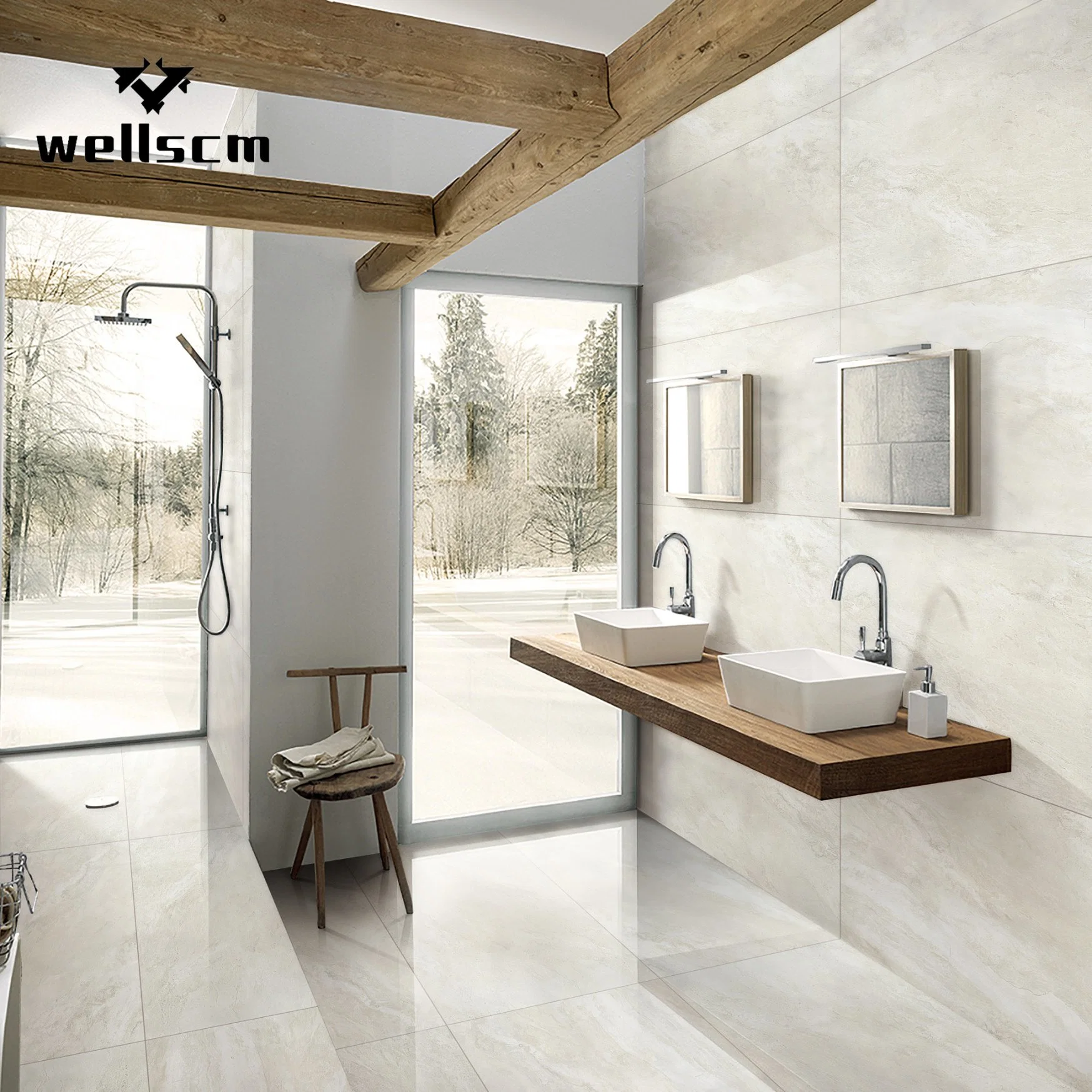 High Quality Indoor Orient Tiles Price Glazed Porcelain Polished Algeria Ceramic Floor Tiles Countertops