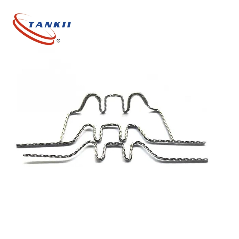 Tankii 0.85mm*3 tungsten wire price for vacuum coating tungsten filament
