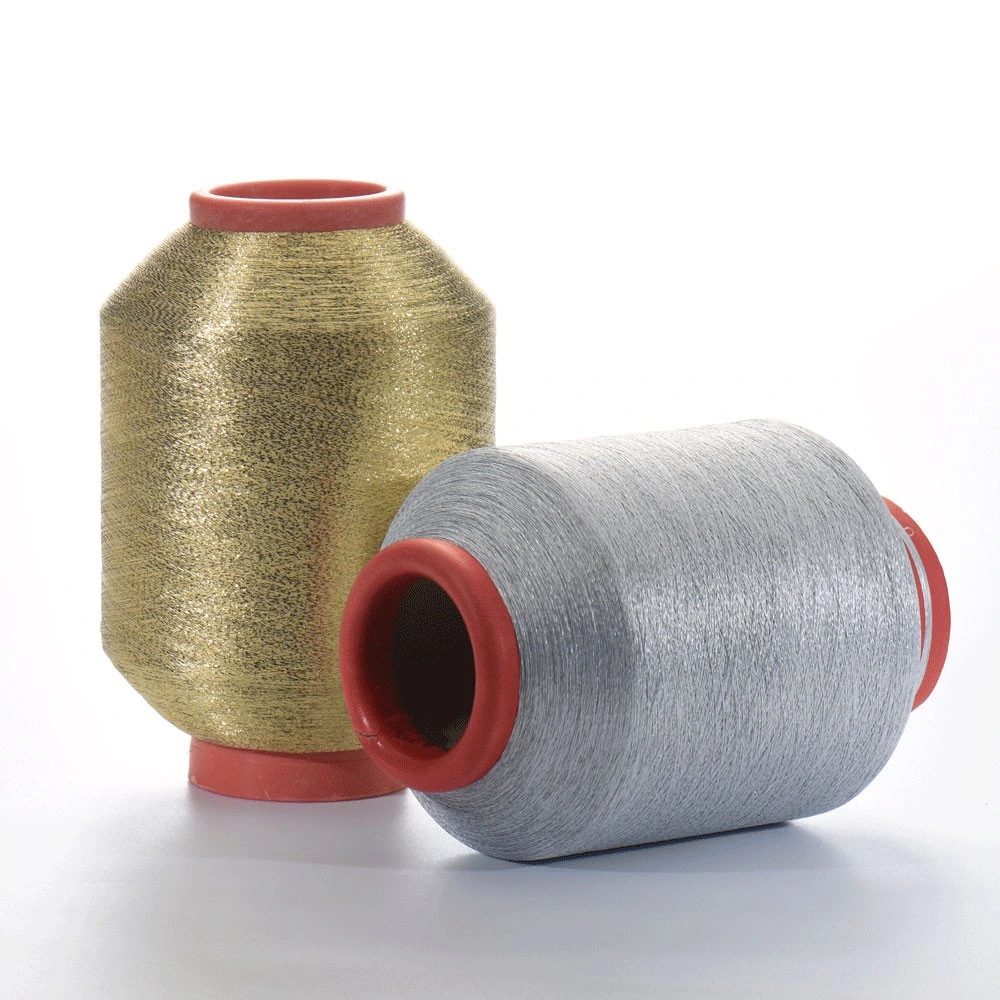 Wholesale/Supplier Mh Type Nylon or Polyester or Rayon Metallic Embroidery Yarn for Knitting