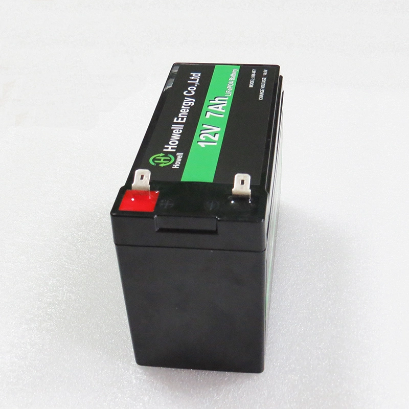 Factory Wholesale/Supplier 12V LiFePO4 Battery 7ah Lithium Ion Rechargeable Deep Cycle Battery for Solar Energy Storage/UPS/RV/PV System 5%off