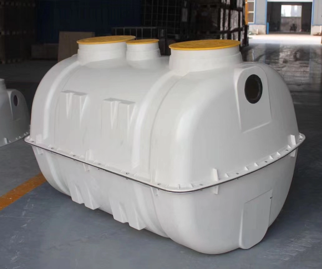 2,5m3 GFK SMC modularer Septic Tank mit drei Kammern