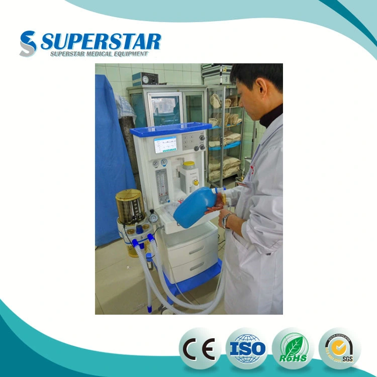 Superstar Medical Online Shop China New Hospital Mobile Medical Operation Apparatus Anesthesia Machine S6100d