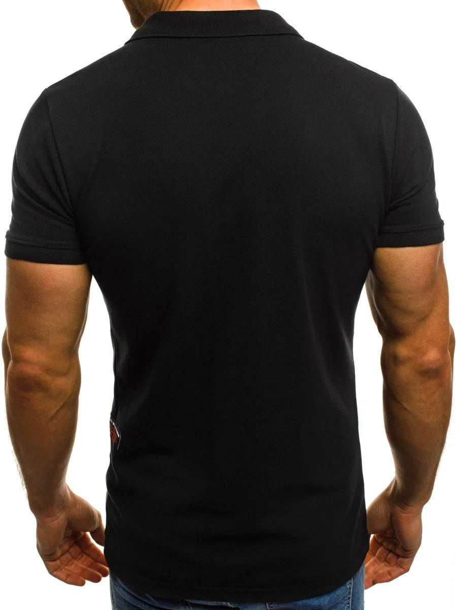 جمليّة رجال بولو قميص قصير جراب قميص لعبة غولف لبولو لباس قميص بولو من الموضة غير الرسمية لفصل الصيف