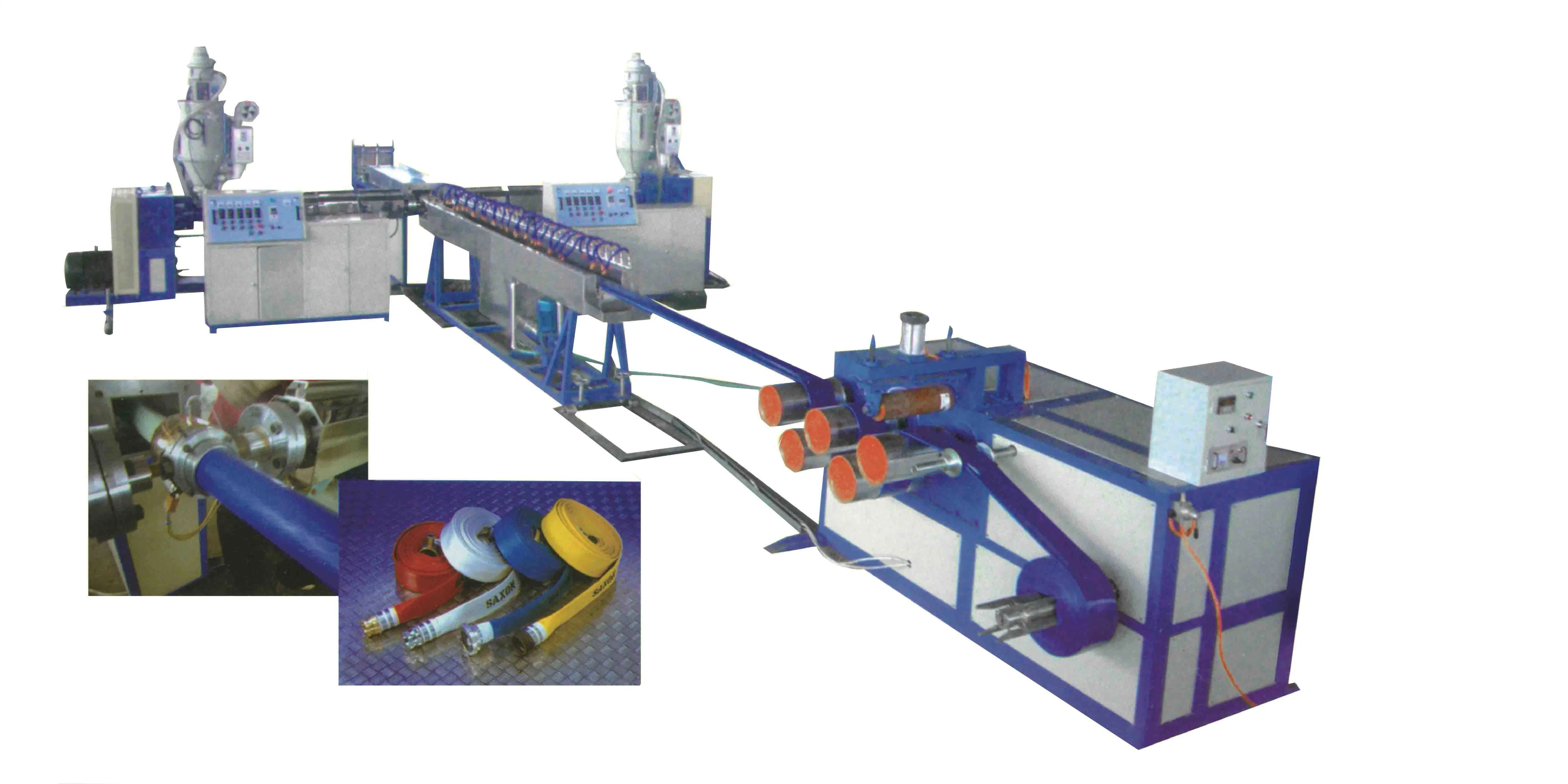 PVC Lay-Flat Hose (one layer) Extrusion Machine