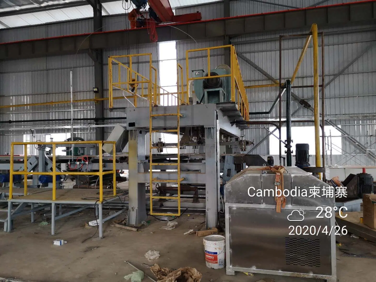 Corrugated Cement Roofing Sheets Production Line