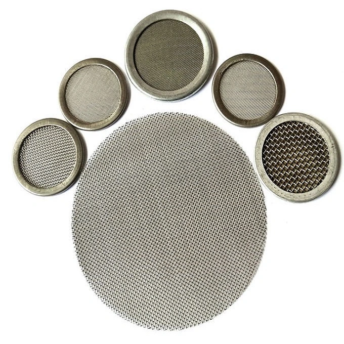 Stainless Steel Ss 304 316L Round Plastic Extruder Plain/Twill/Dutch Woven Filter Wire Mesh Disc