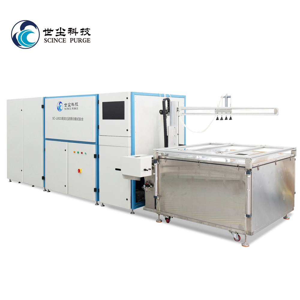 HEPA Filter Elements Filtration Efficiency Scanning Testing Equipment