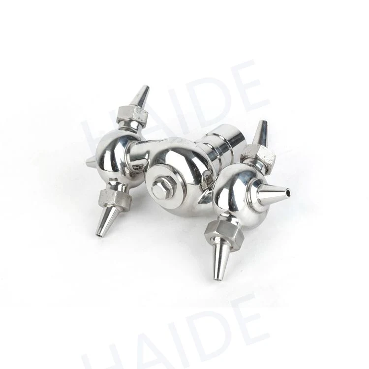 Stainless Steel Thread Rotary Clean Ball SMS Standard Sanitary Hygiene (HD-BVS004)