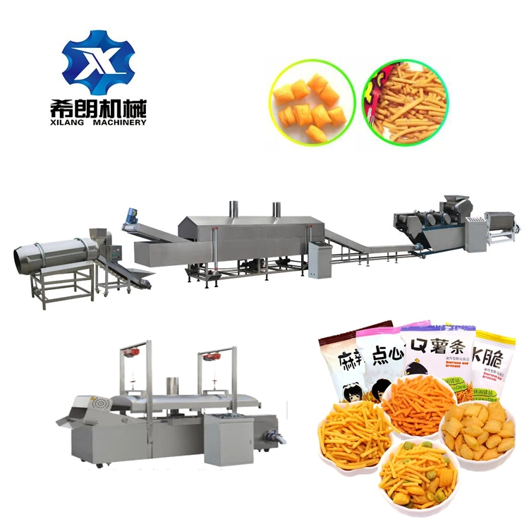 High Quality Fried Wheat Flour Bugle Snack Production Plant Extruded Snack Bugle Food Making Machine Line