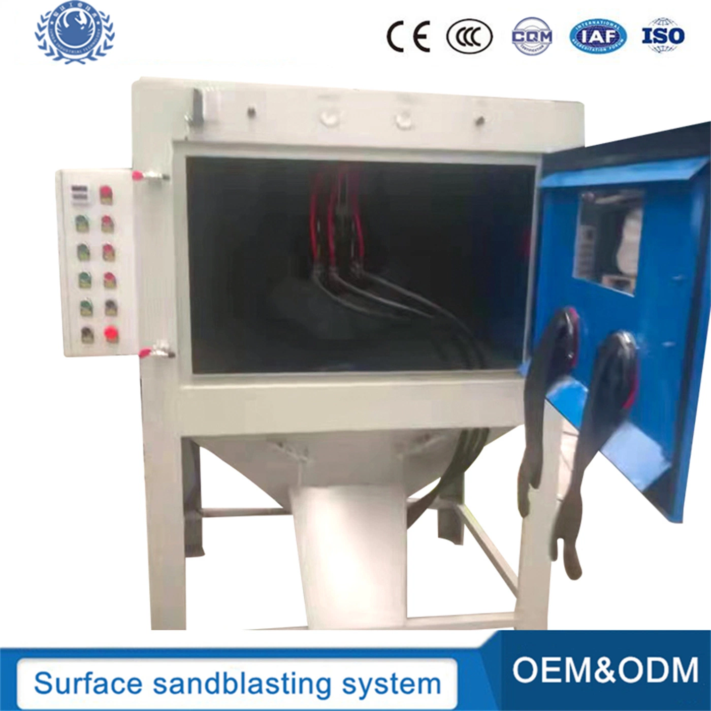 Jd 6050hc Abrasive Sandblasting Cabinet Sandblasting Blasting Sandblaster Surface Treatment