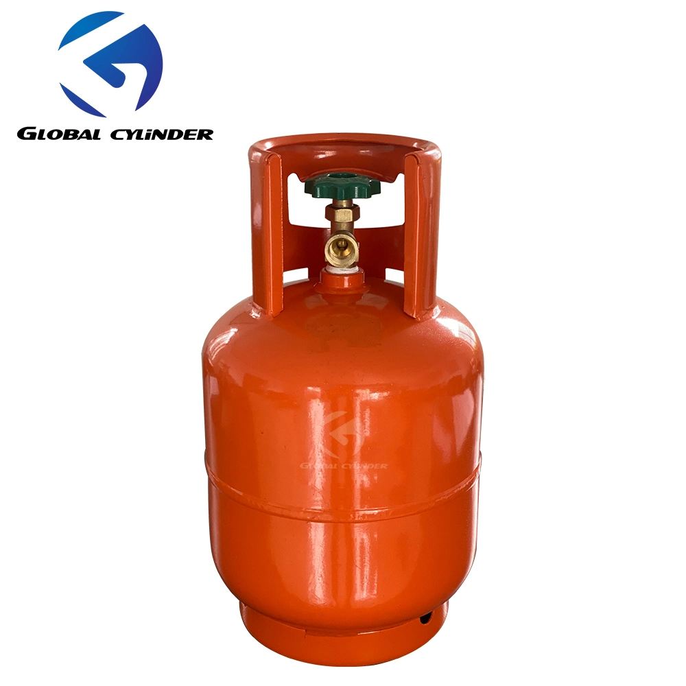 Global Cylinder Custom 5kg 12lbs High Quality LPG Gas Cylinder Factory Supply