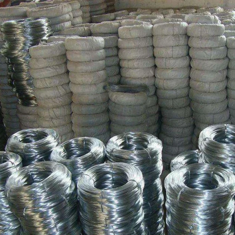 Original Factory Low Carbon Galvanized Steel Wire 1.8mm 2.2mm Used for Construction and Wire Mesh Making 0.4mm 0.45mm High Tension Electric Gi Iron Wire